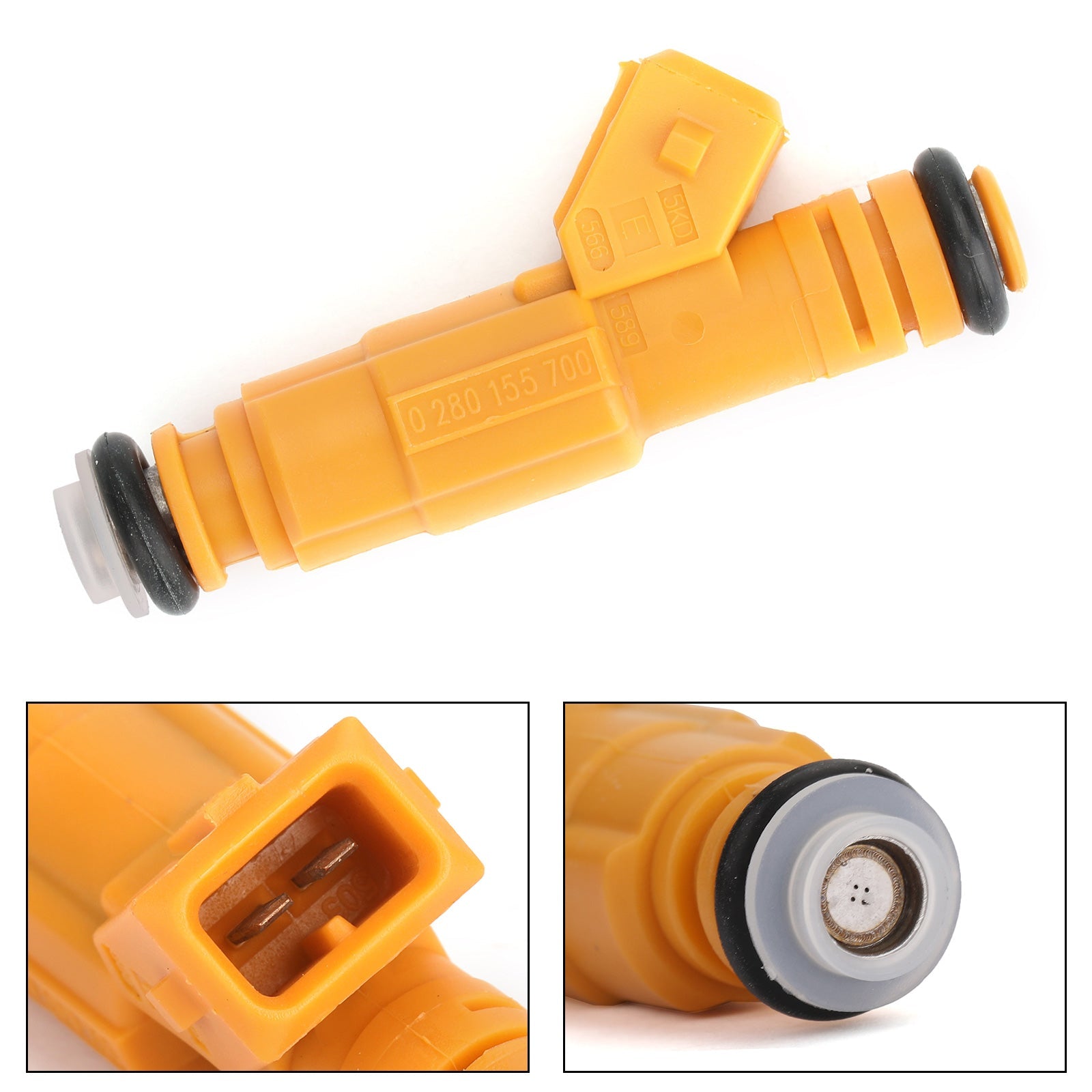 1 Piece 4.0L Fuel Injector Replacement 1987-1998 Models 0280155710 0280155700