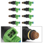 0280150558 42lbs Green Top Racing Fuel Injector 440CC EV1 Turbo 42lb/hr 8 PCS Generic