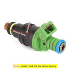 Generic 440CC Racing Fuel Injector 42lbs/hr Green Top EV1 Turbo 0280150558 Pack of 8