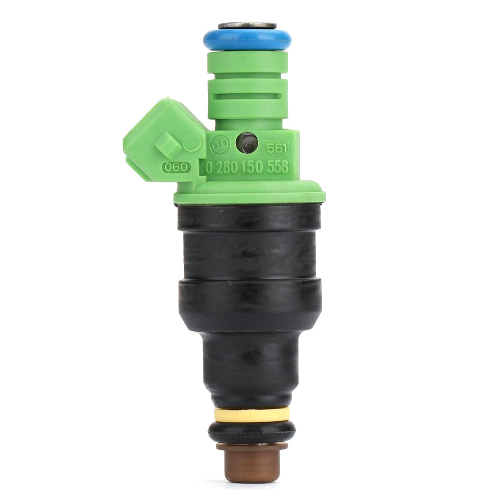 42 lb/hr Green Top EV1 Turbo Fuel Injector 440CC 0280150558 8-Piece Set