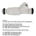 Single 36lb Fuel Injector for Ford GM LS1 LT1 5.0L 5.7L 380cc 0280155737