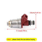 16600-86G00 Fuel Injector for 1990-1995 Nissan D21 Pickup 2.4L I4 Engine Generic
