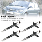 Toyota Corolla RAV4 Fuel Injector Set 23670-0R020 095000-6040 4-Pack