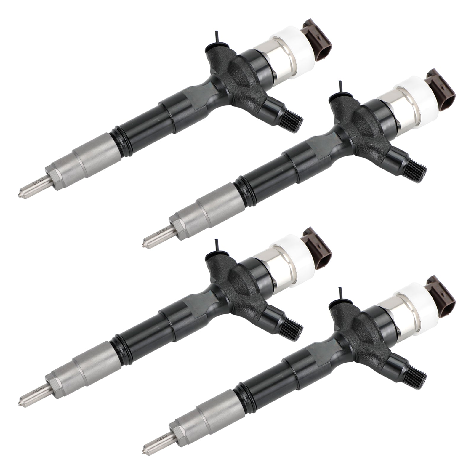 4 Fuel Injectors 23670-0R020 Compatible with Toyota RAV4 and Corolla 095000-6040