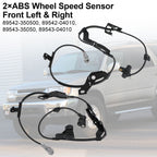 ABS Front Wheel Speed Sensor Pair for Toyota Tacoma 1998 1999 2000 2001 2002 2003 2004