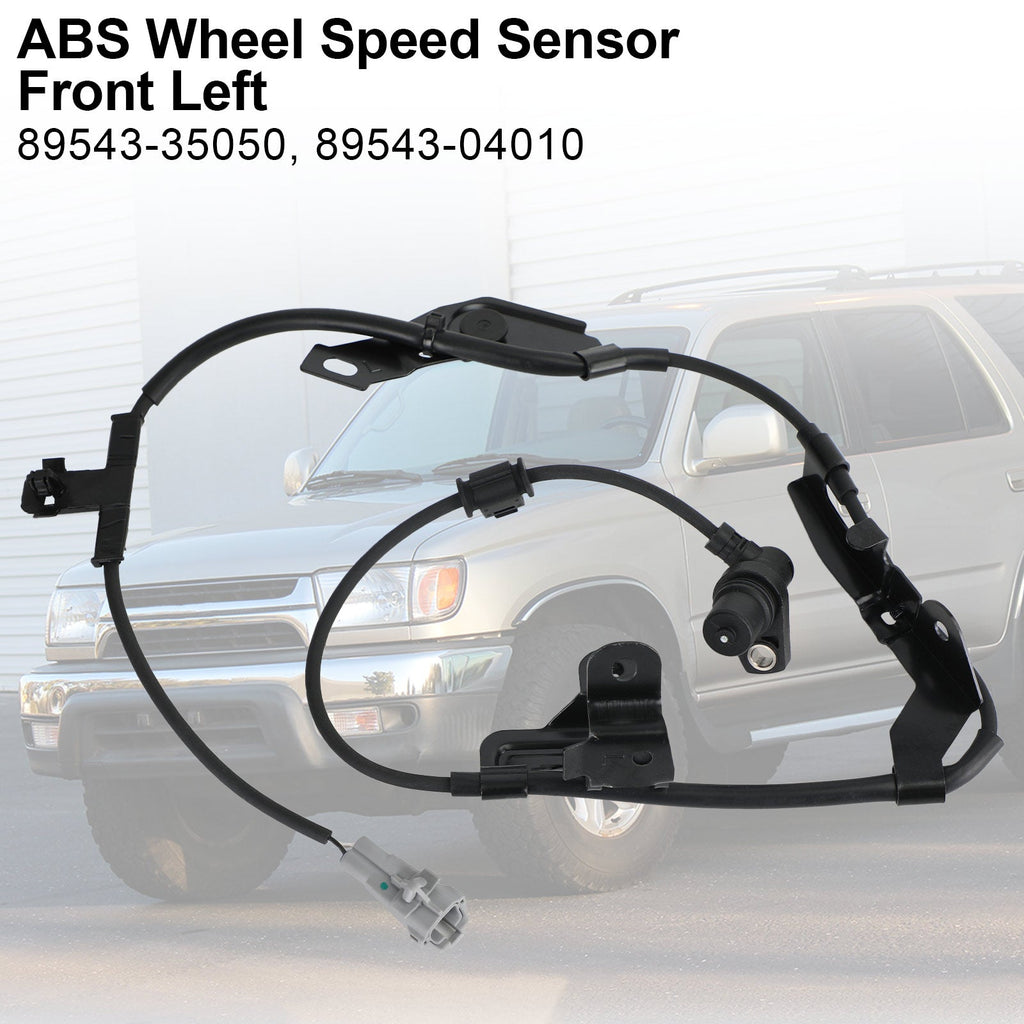 ABS Wheel Speed Sensor Set Front Axle For Toyota Tacoma 1998-2004 Generic