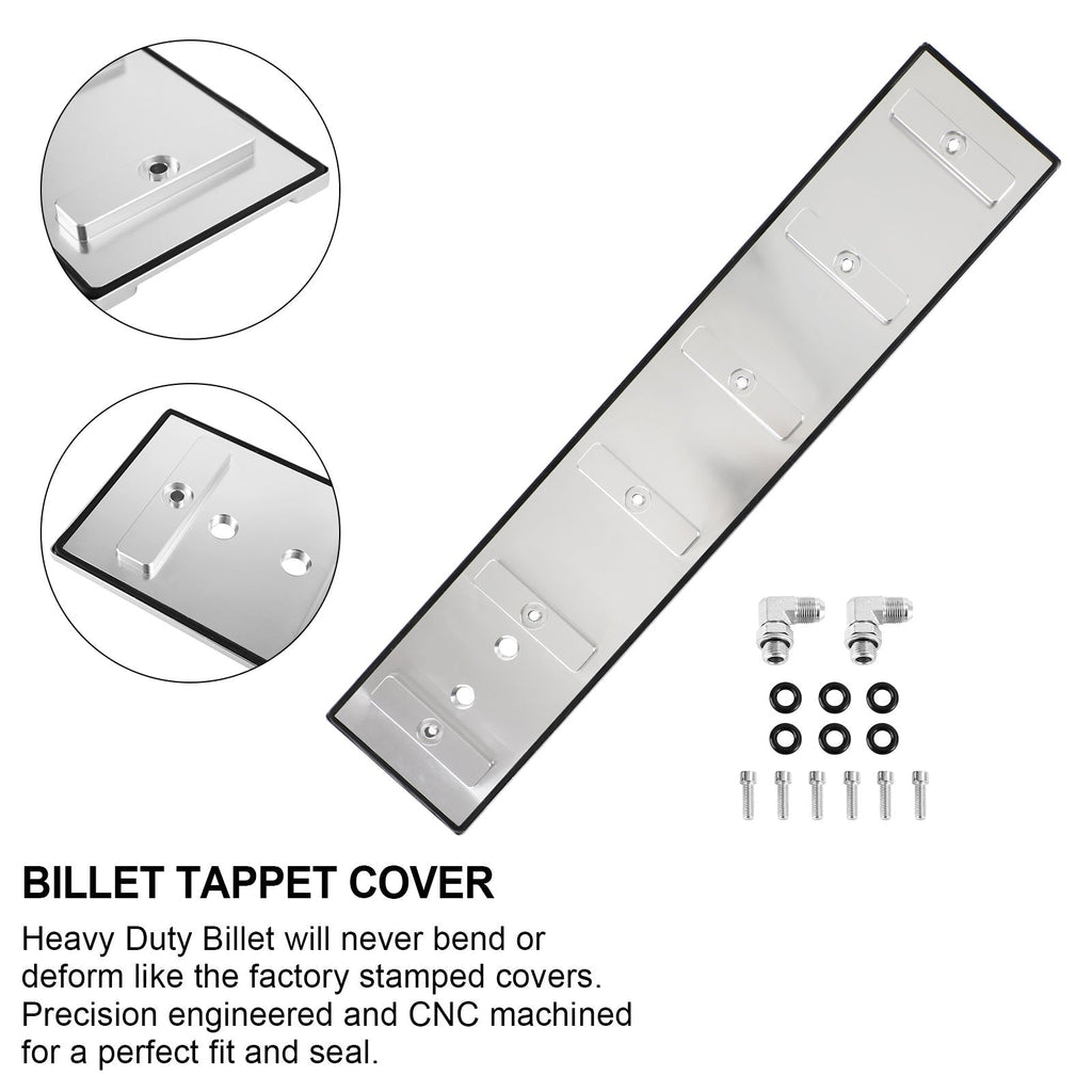 1989-2002 Cummins 5.9L Diesel Engine Billet Tappet Cover