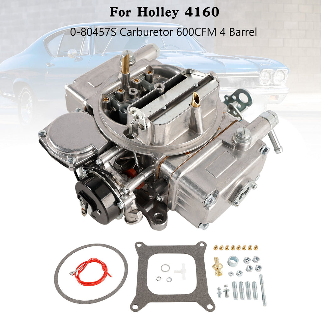 Holley 4160 600CFM 4 Barrel Carburetor 0-80457S