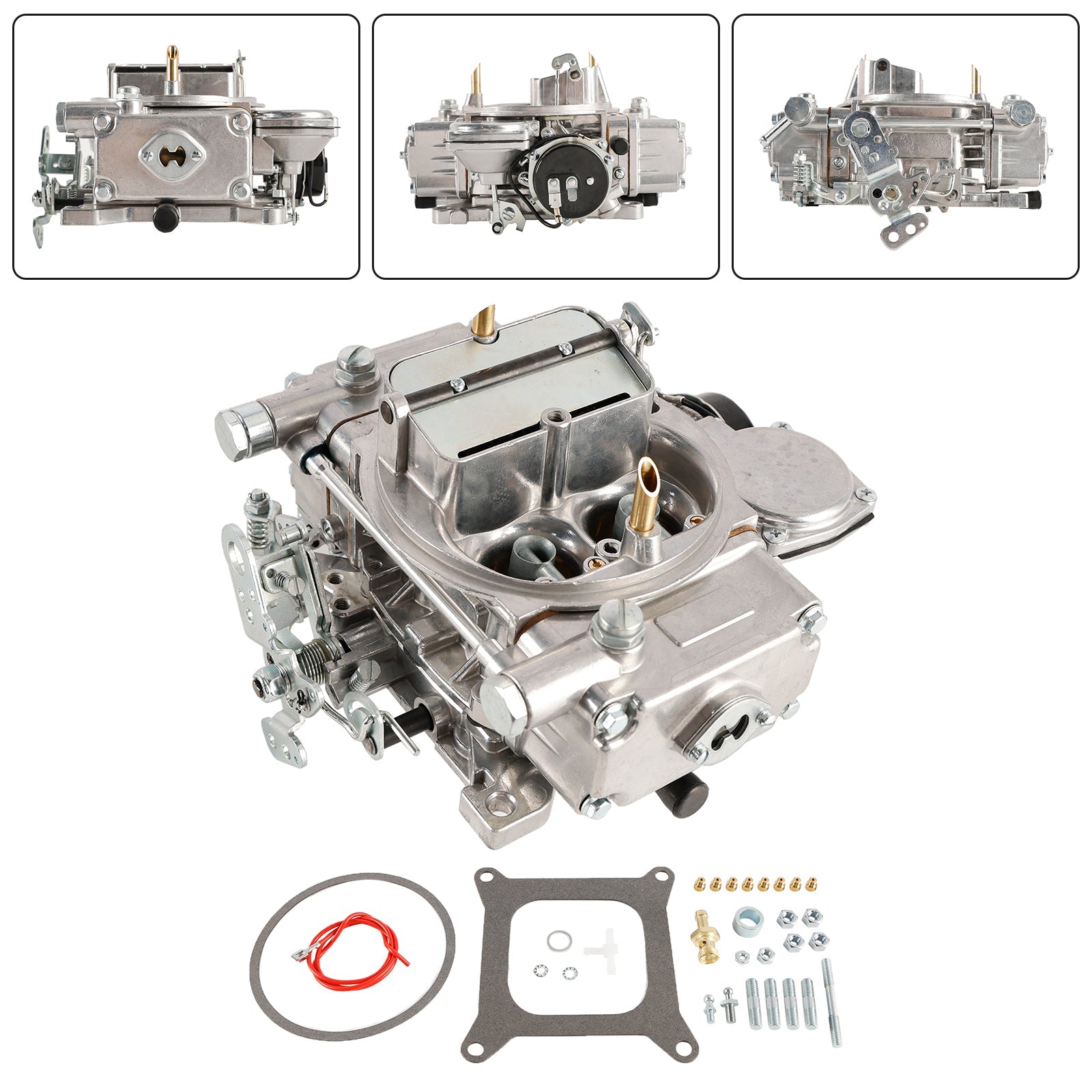 600CFM 4 Barrel Holley Carburetor 4160 Model 0-80457S