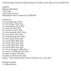 Ultrasonic Parking Distance Control Sensor PDC Bumper For FORD Lincoln Mercury FL3T-15K859-AB