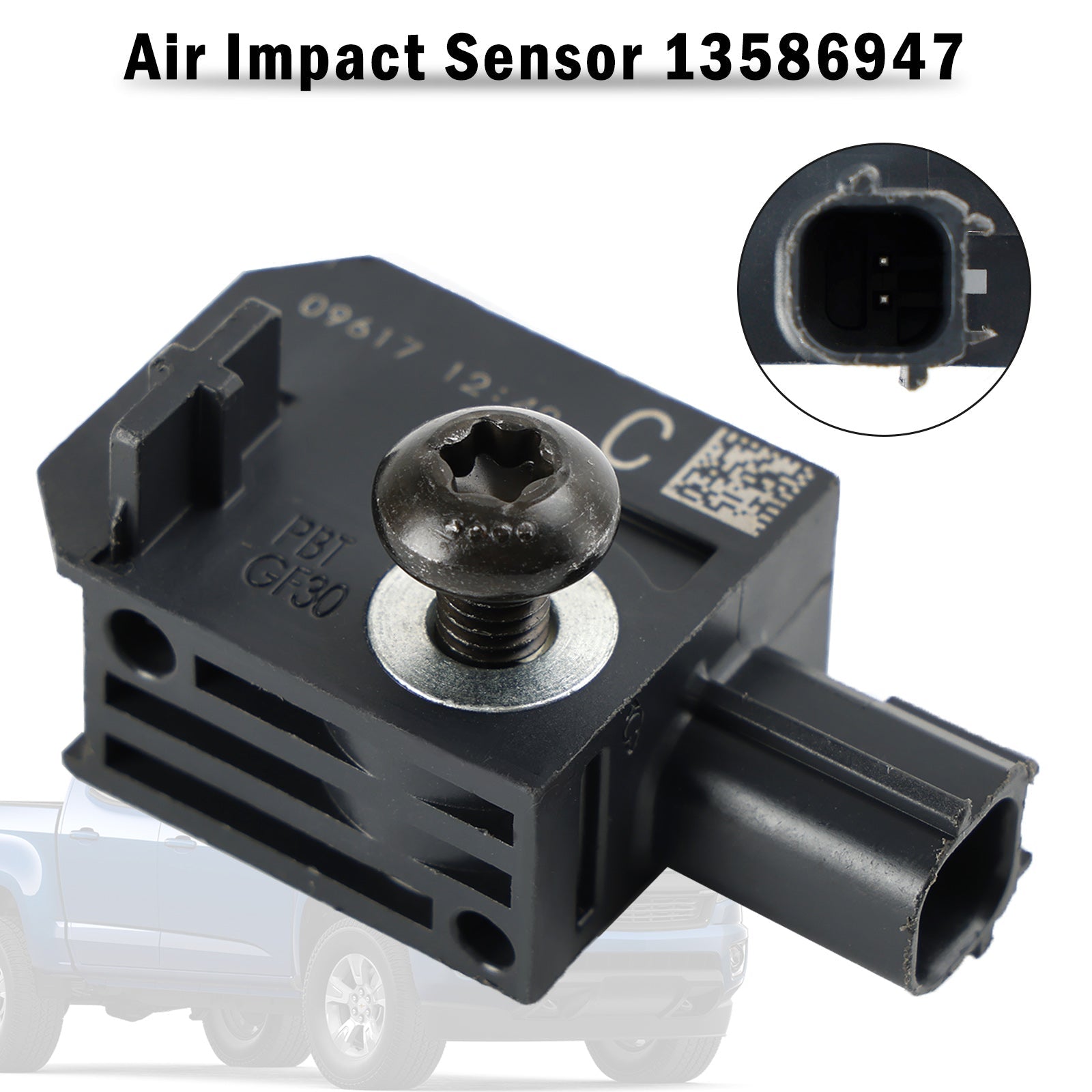 13586947 Rear Air Impact Sensor Left and Right Side for Chevrolet Buick GMC