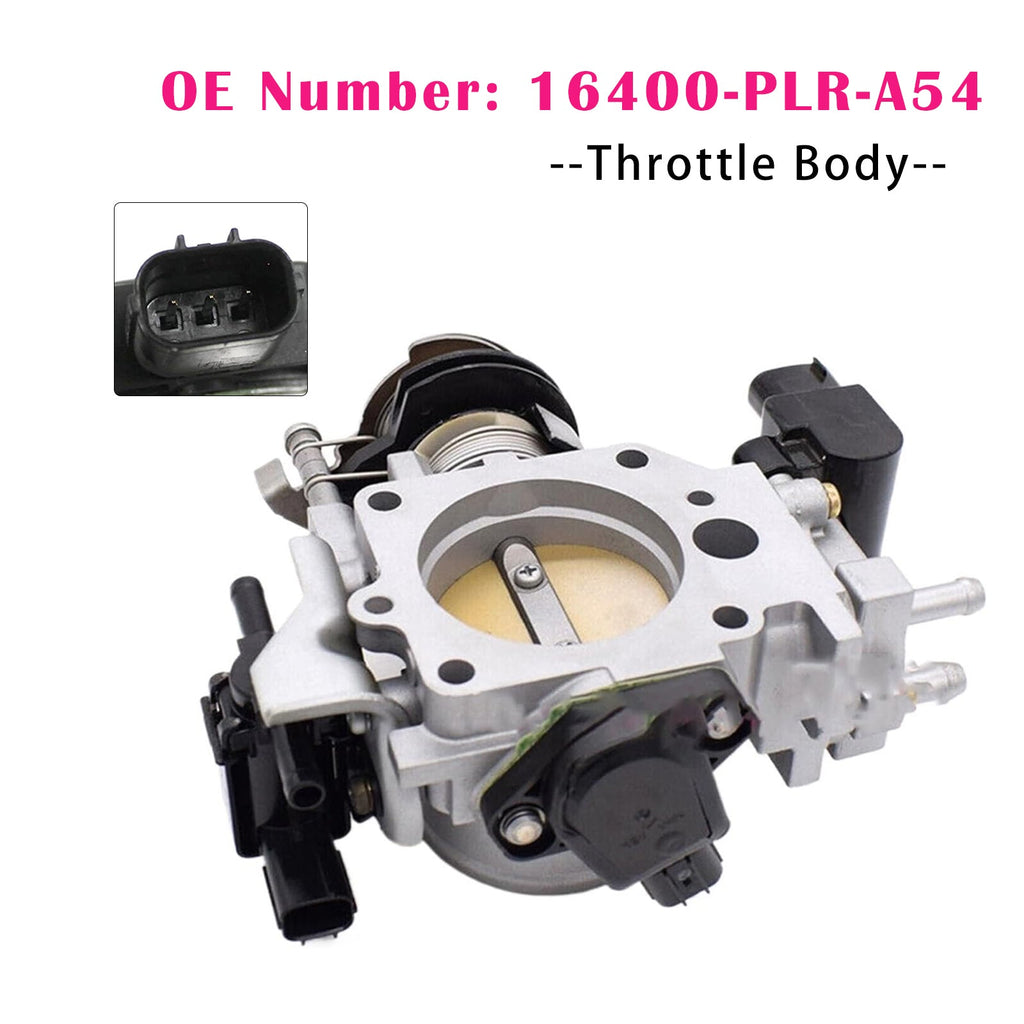 Honda Civic Throttle Body 16400-PLR-A54 for 2001-2005 1.7L 4AT CVT Models