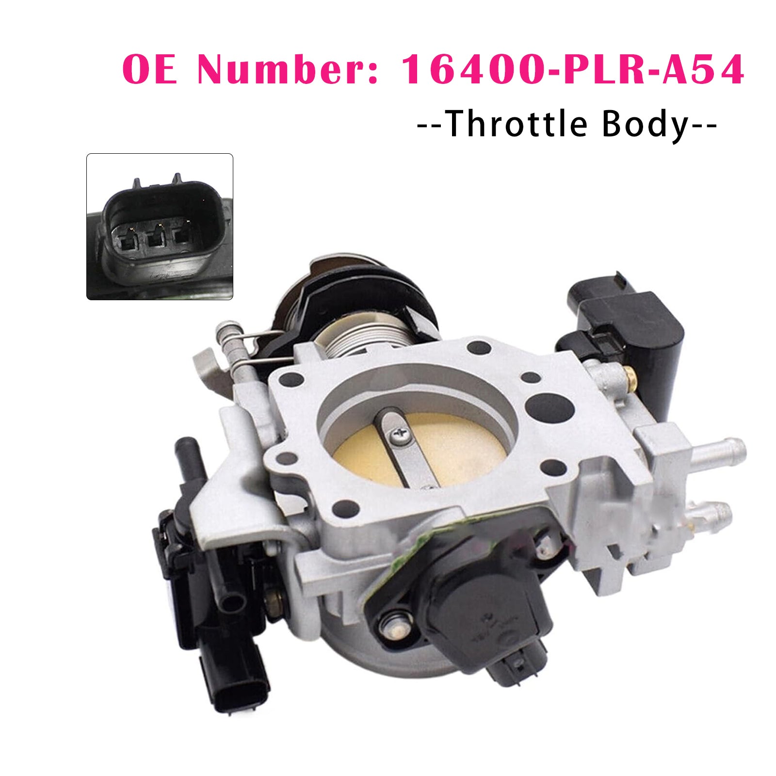 Honda Civic Throttle Body 16400-PLR-A54 for 2001-2005 1.7L 4AT CVT Models