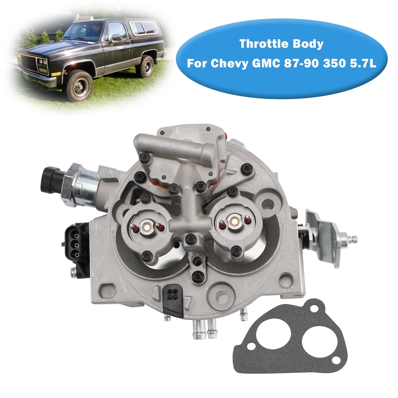 Chevrolet GMC 1987-1990 350 5.7L TBI Throttle Body Silverado Tahoe Suburban Truck