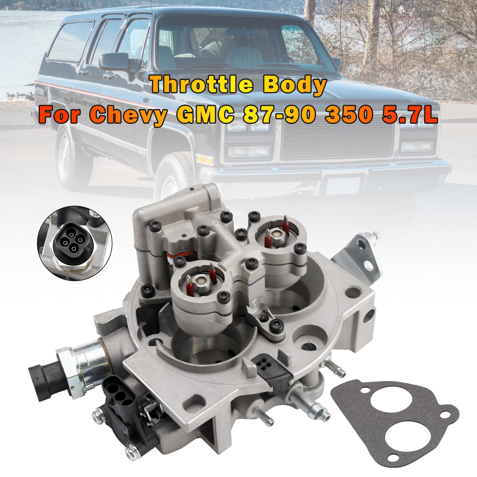 Chevrolet GMC 1987-1990 350 5.7L TBI Throttle Body Silverado Tahoe Suburban Truck