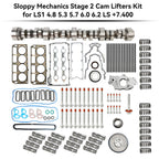 2001-2005 5.7L LS6 V8 Sloppy Mechanics Stage 2 Hydraulic Roller Lifters Kit
