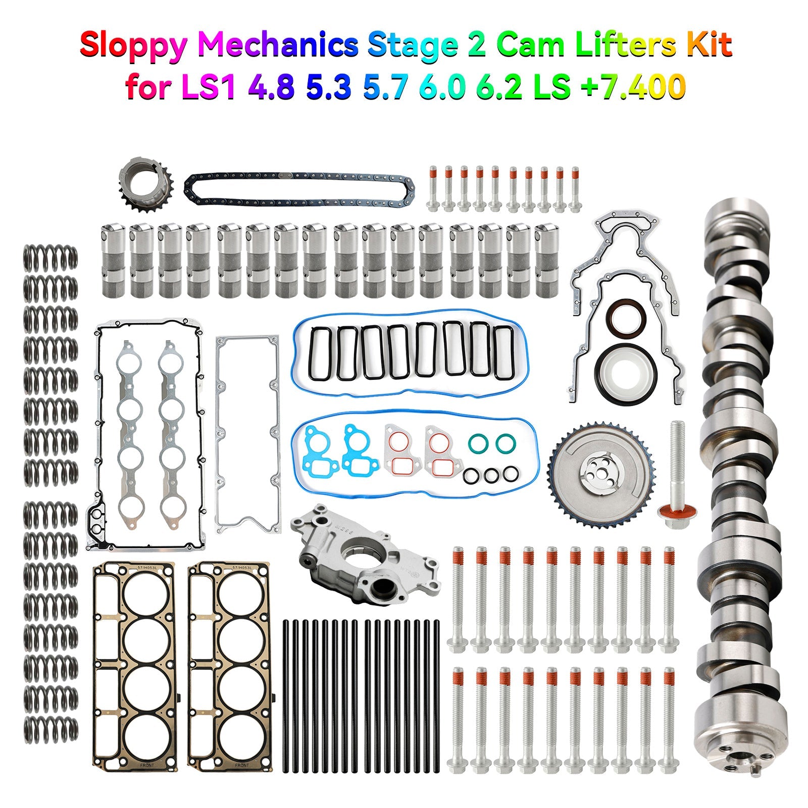 2001-2005 5.7L LS6 V-8 Sloppy Mechanics Stage 2 Cam Lifters Kit