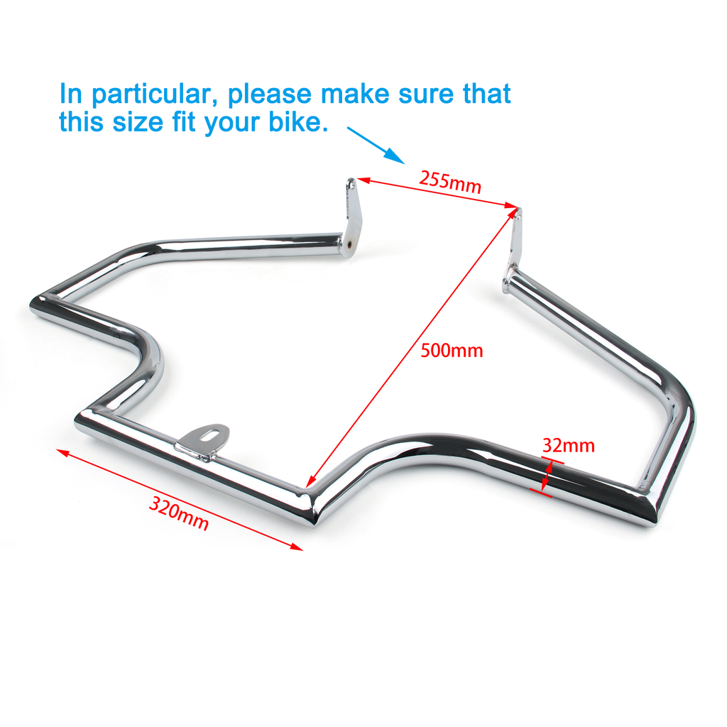 2000-2017 FLSTC FLSTF Softail Fat Boy Deluxe Motorcycle Protective Engine Guard Crash Bar
