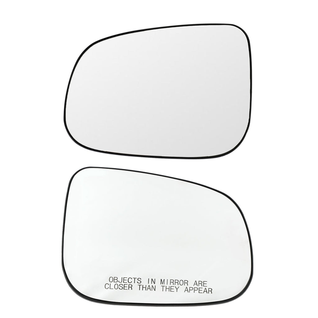 Replacement Side View Mirror Glass Set for 2011-18 Volvo S60 V60 S80