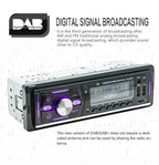 1 DIN In-Dash Bluetooth Stereo Radio MP3 Player with USB AUX FM AM RDS DAB