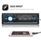 1 DIN In-Dash Bluetooth Stereo Radio MP3 Player with USB AUX FM AM RDS DAB