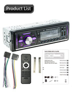 1 DIN In-Dash Bluetooth Stereo Radio MP3 Player with USB AUX FM AM RDS DAB