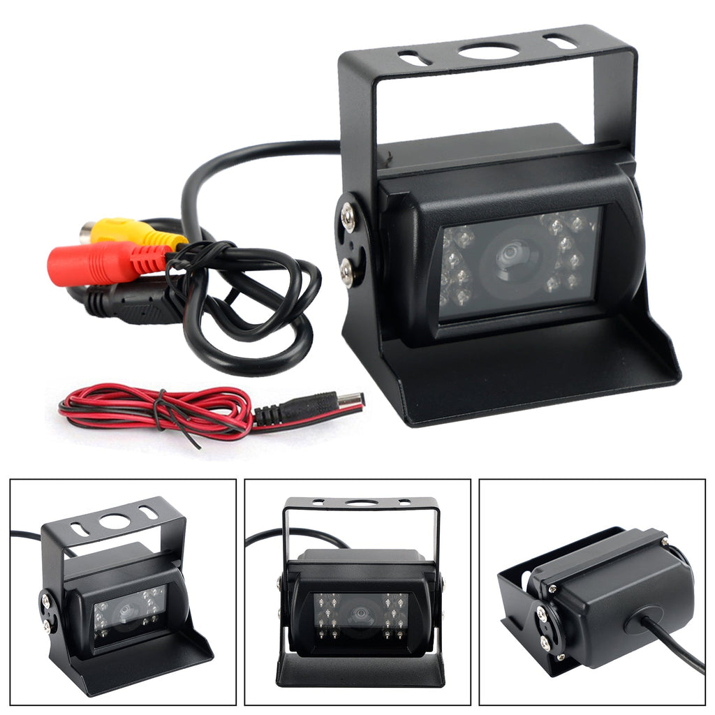 12-24V Vehicle Reverse Parking Camera with 18 IR CCD Heavy Duty Design
