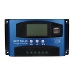MPPT PWM Solar Battery Charger Controller 12V-24V Compatible with Lead-Acid and Lithium Lifepo4