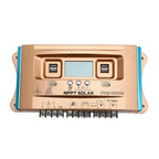 12V-60V 30A-100A Auto MPPT Dual USB Wind and Solar Hybrid Charge Controller