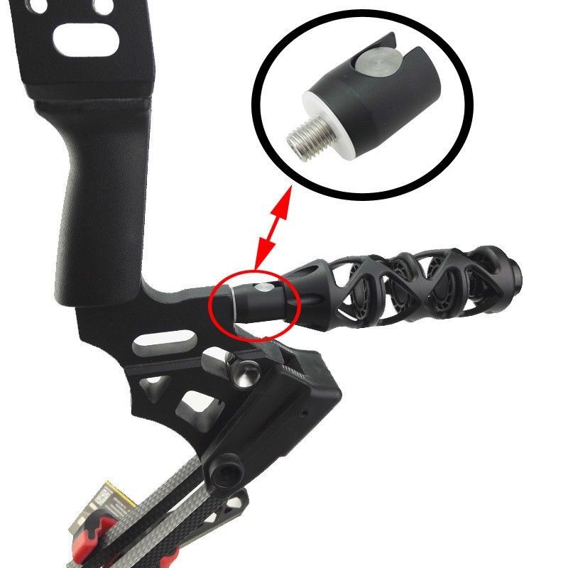 Quick Disconnect Stabilizer Adapter Rod Joint for Archery Bow Balance Bar