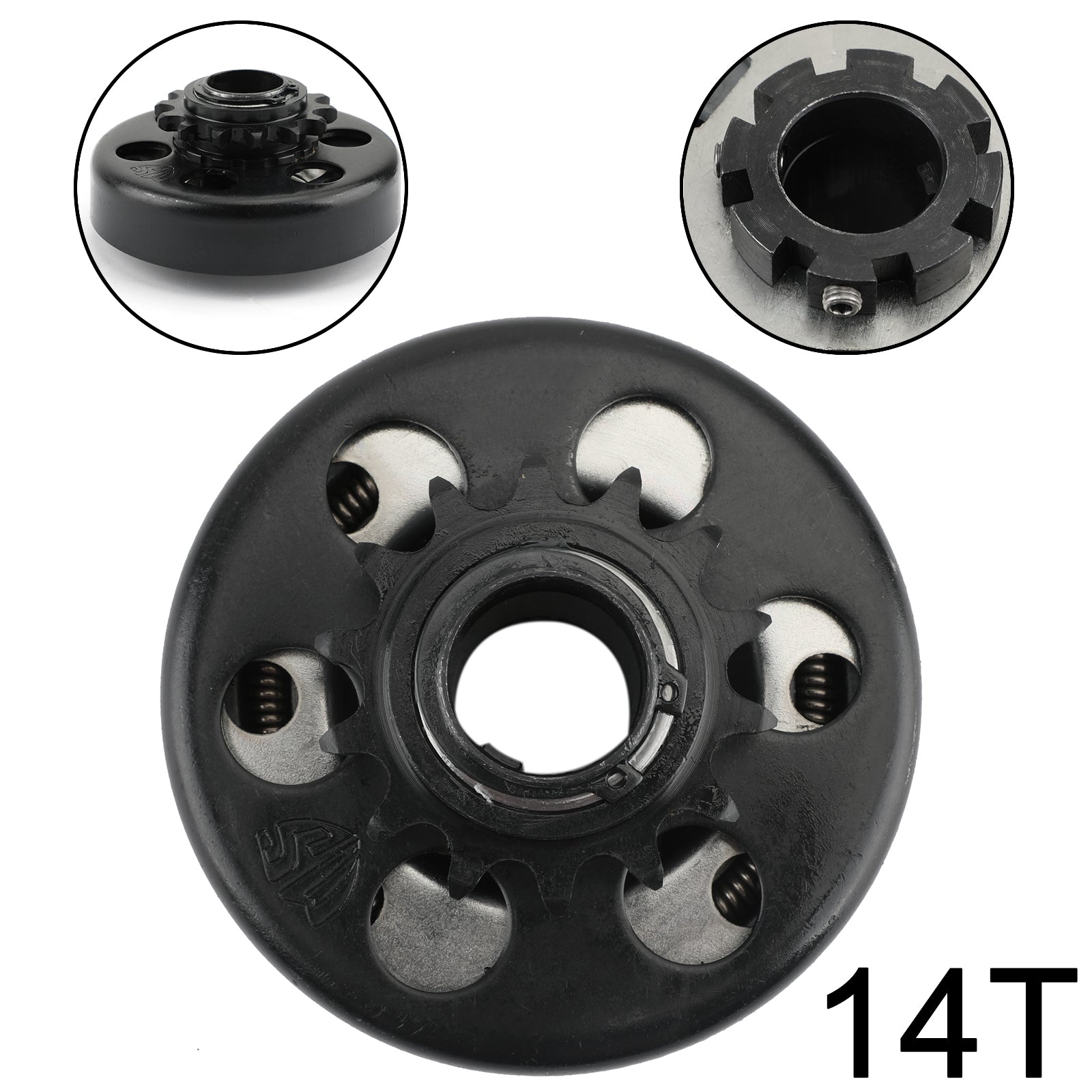 13HP Centrifugal Clutch Go Kart Engine 14 Tooth 1in Bore 40 41 420 Chain California Market
