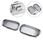 2002-2005 BMW E46 3 Series 4 Door Front Kidney Hood Grille Grill Chrome