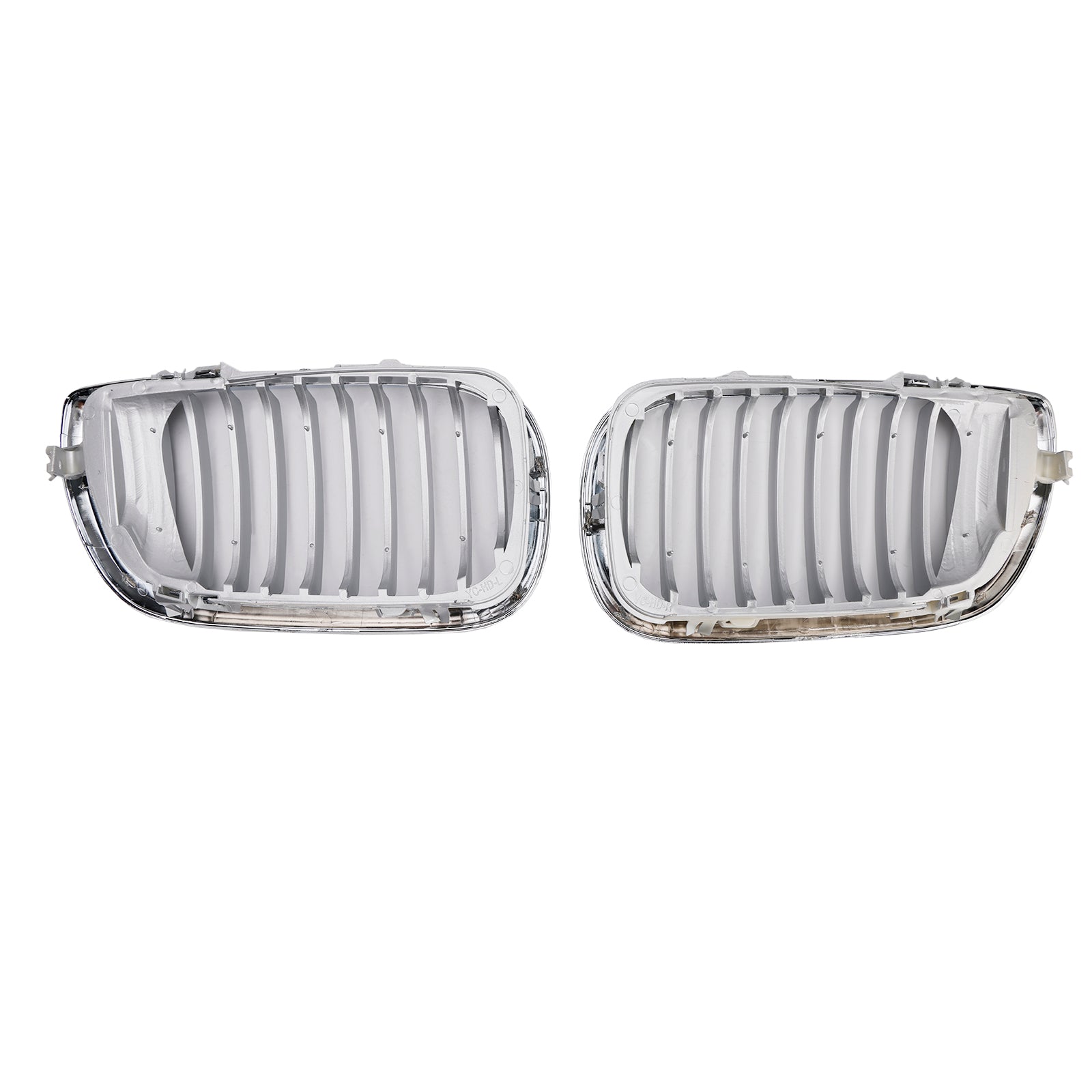 BMW 3 Series E46 Chrome Front Kidney Grille Hood 2002-2005 4 Door