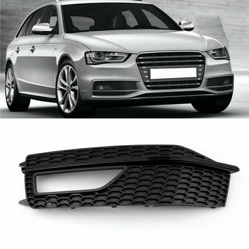 Audi A4 S4 S-line 13-15 Left Side Fog Lamp Grille Cover Bumper Insert CA Market