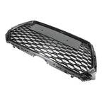 16-19 Audi A4 S4 Front Grille Black RS4 Honeycomb Mesh Hex Style Replacement