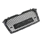 Audi A4 S4 RS4 Style Black Honeycomb Mesh Grille Front End Replacement 16-19