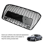 2013-2016 Audi A5 S5 B8.5 RS5 Style Honeycomb Mesh Front Bumper Replacement Grill
