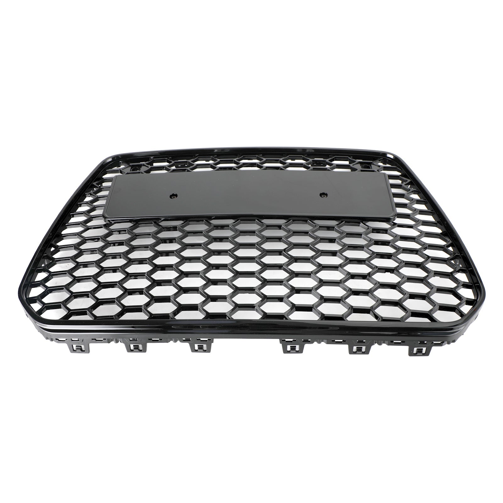 13-16 Audi A5 S5 B8.5 Grill Replacement RS5 Style Honeycomb Hex Mesh Front Bumper Grill Generic