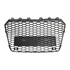 13-16 Audi A5 S5 B8.5 Grill Replacement RS5 Style Honeycomb Hex Mesh Front Bumper Grill Generic