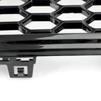 13-16 Audi A5 S5 B8.5 Grill Replacement RS5 Style Honeycomb Hex Mesh Front Bumper Grill Generic