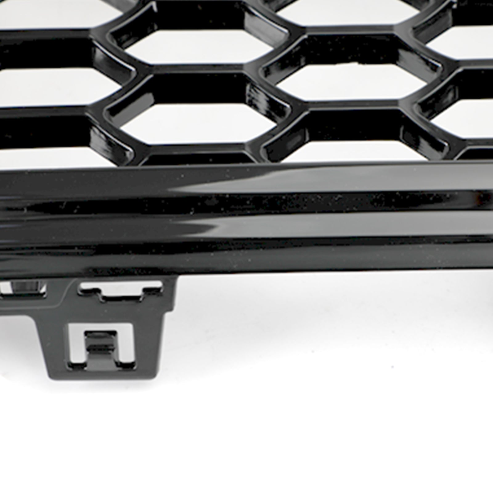 13-16 Audi A5 S5 B8.5 Grill Replacement RS5 Style Honeycomb Hex Mesh Front Bumper Grill Generic