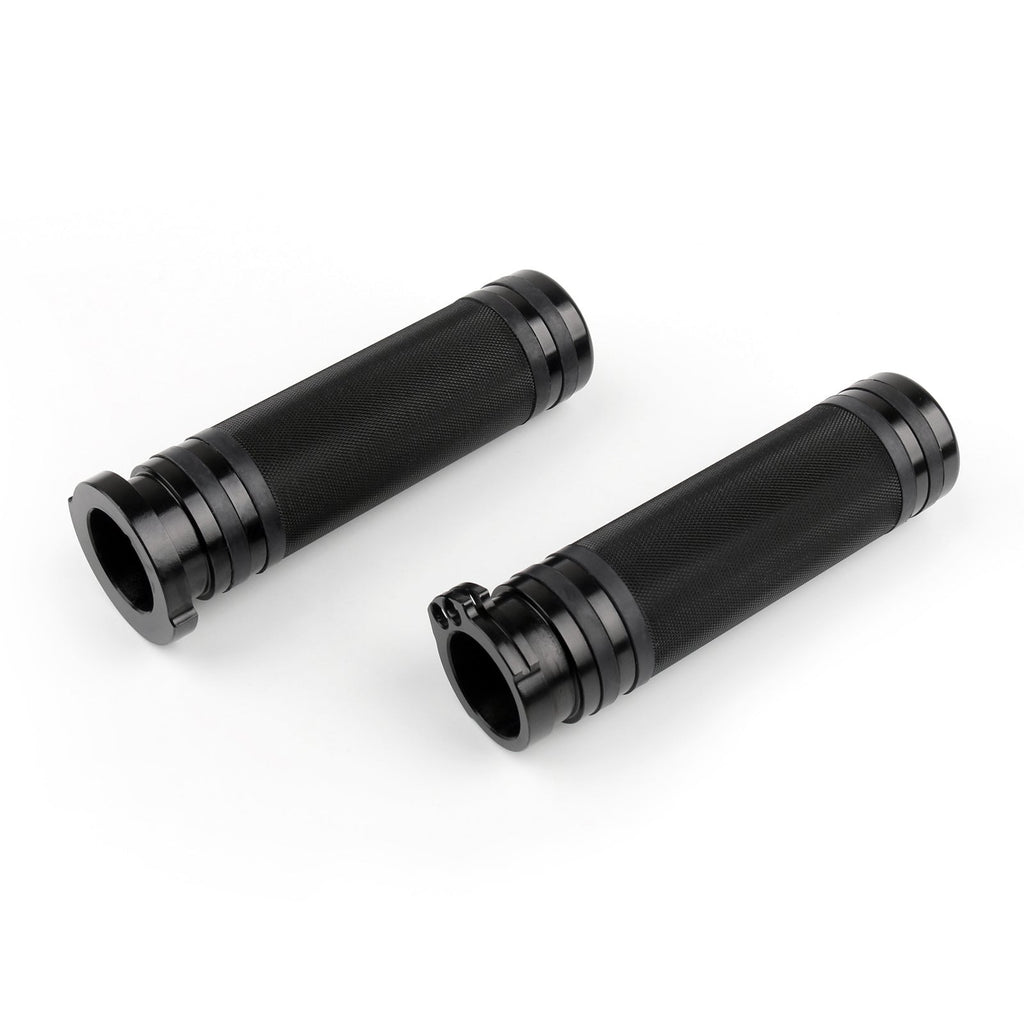 1 25mm CNC Motorcycle Handlebar Hand Grips For Harley Sportster Cruiser Custom Generic