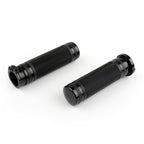 Universal 25mm CNC Handlebar Grips Compatible with Harley Sportster Cruiser Custom Motorcycles