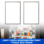 Pair of DA97-12522J Freezer Door Seals Compatible with Samsung Refrigerator Model 3973455