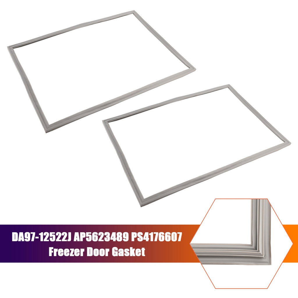 Samsung Refrigerator Freezer Door Seal DA97-12522J AP5623489 2-Pack Replacement