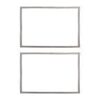 2 Pcs DA97-12522J Freezer Door Gasket for Samsung Refrigerator AP5623489 3973455