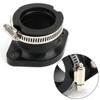 Carburetor Intake Boot Flange Set for Polaris Classic Touring Indy Longtrak Reverse RMK SKS Sport Touring Supersport Supertrak TrailGeneric 2 Pack