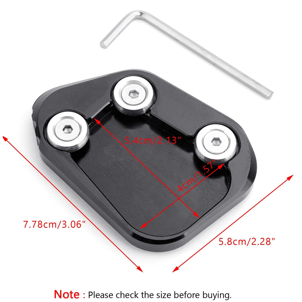 Honda CBR250RR 2017-2018 Side Stand Pad Extension Enlarger Generic Motorcycle