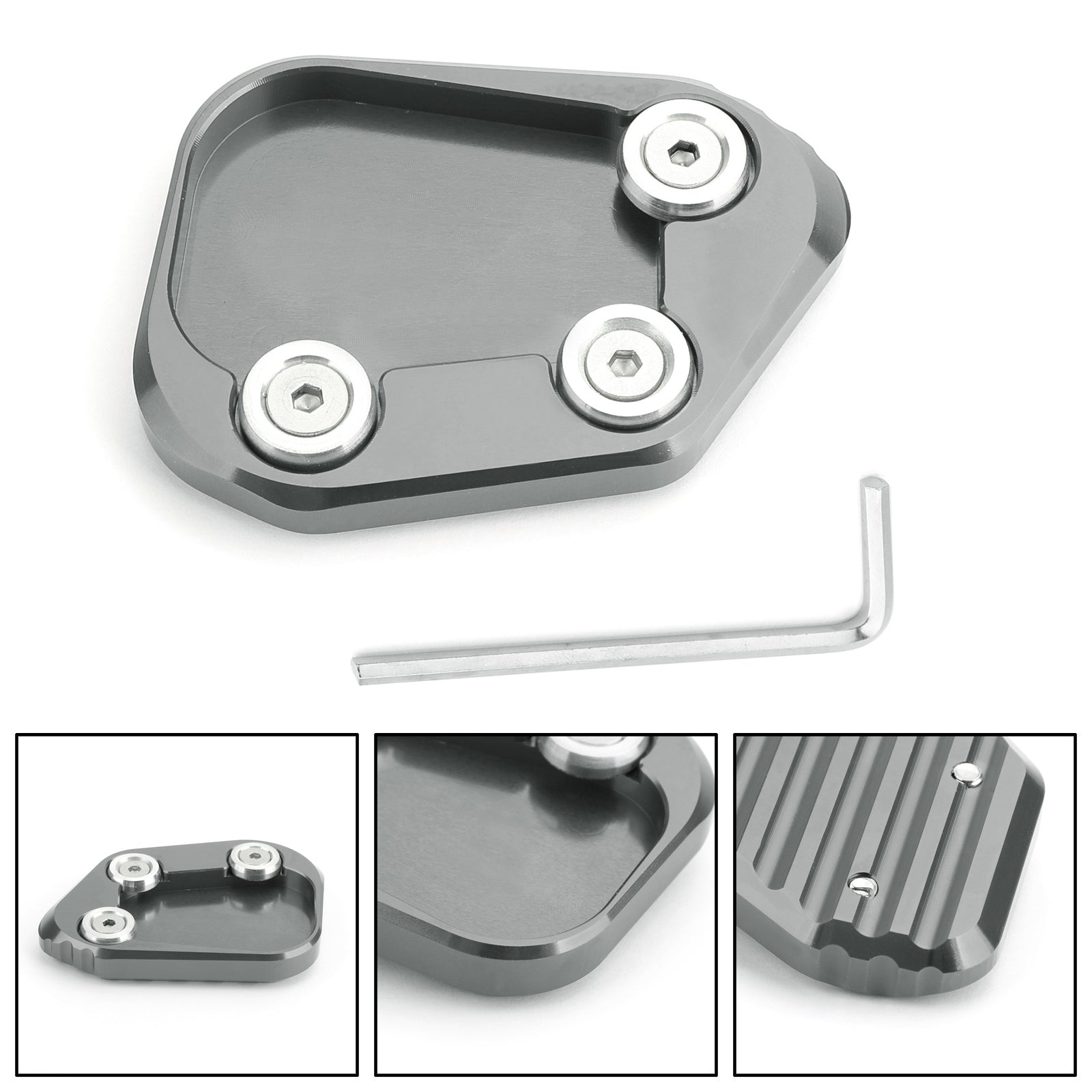 CBR250RR Kickstand Pad Extension Support for Honda 2017-2018 Motorcycles