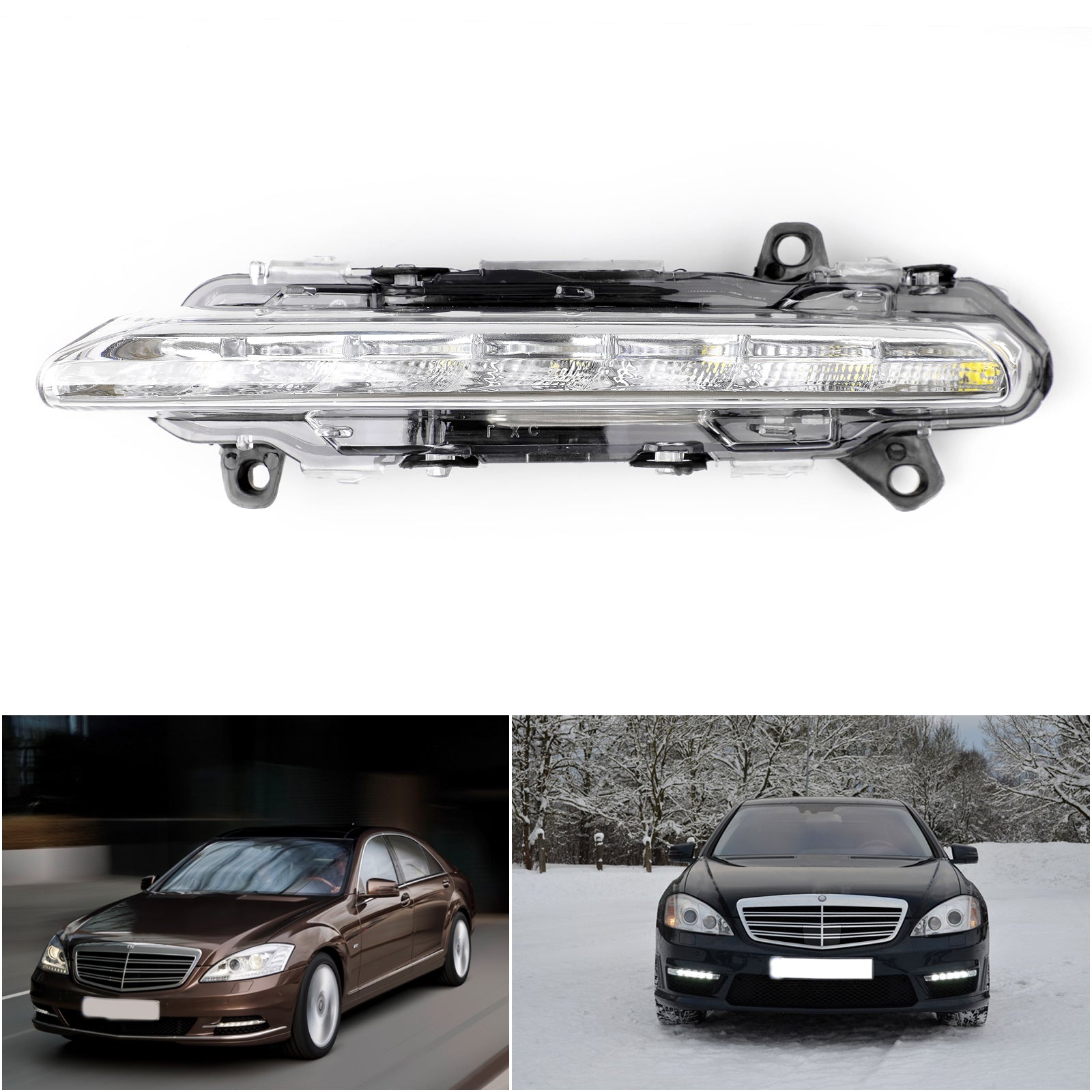 1PC LED Fog Light Daytime Running Lamp DRL Left or Right for Mercedes S-Class W221